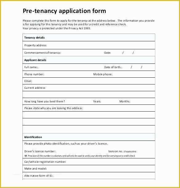 Seminar Registration Form Template Word