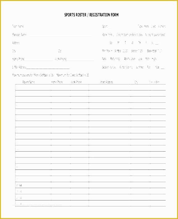 Conference Registration form Template Free Download Of Printable Registration form Template Sample Conference