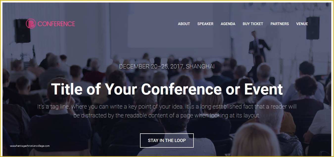 Conference Website Template Free Of 10 Free Responsive Business Website Templates 2019