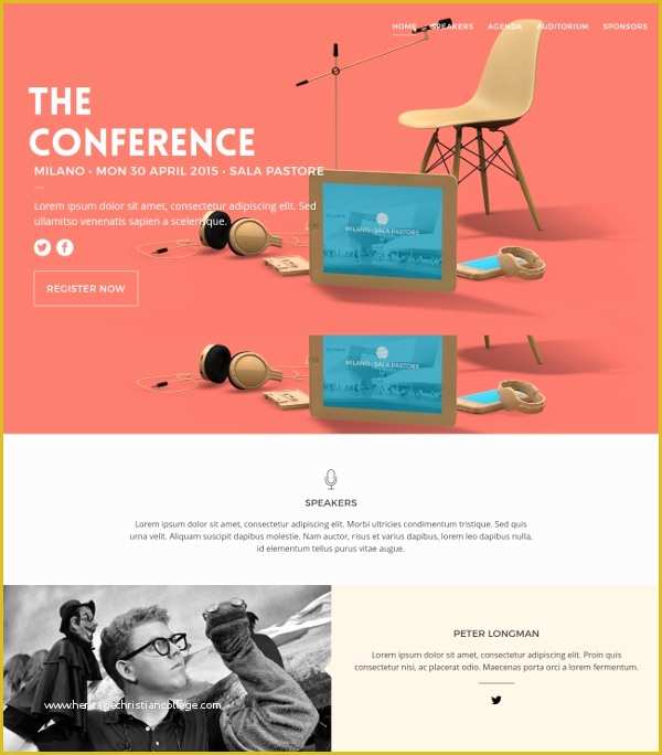 Conference Website Template Free Of 14 Free Responsive HTML5 Website Templates & themes
