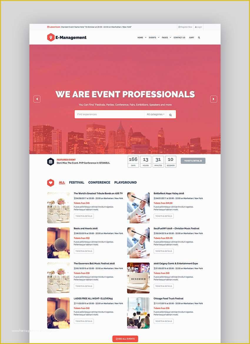 Conference Website Template Free Of 15 Best Wordpress event themes for Conferences and More