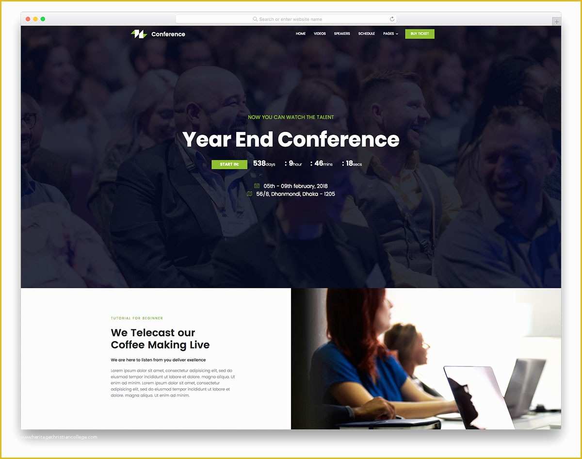 Conference Website Template Free Of 20 Best Free Medical Website Templates for Present Day