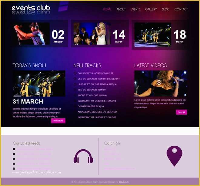 Conference Website Template Free Of Free event Bootstrap Template List Of Best Quality HTML5