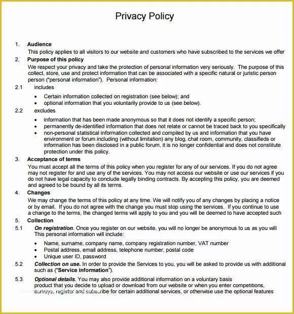 57 Confidentiality Policy Template Free