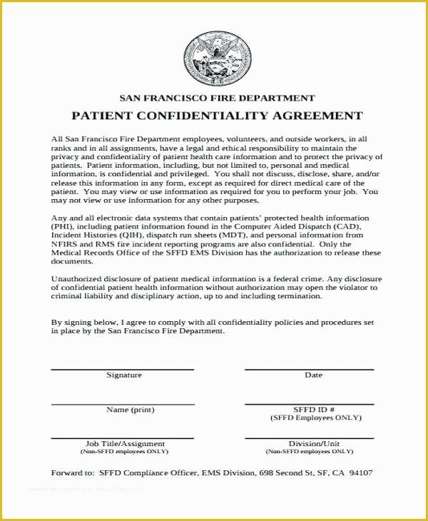 Confidentiality Policy Template Free Of Confidentiality Policy Template Free Sample