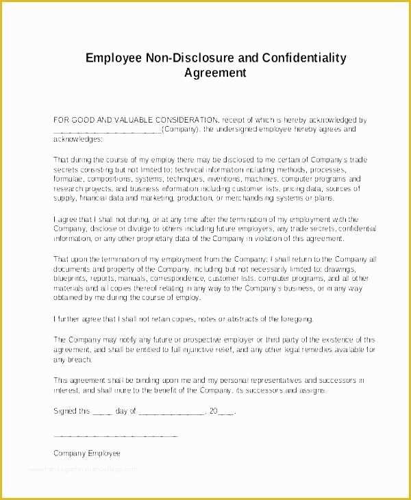 Confidentiality Template Free Of Confidentiality Agreement Free Template – Puebladigital