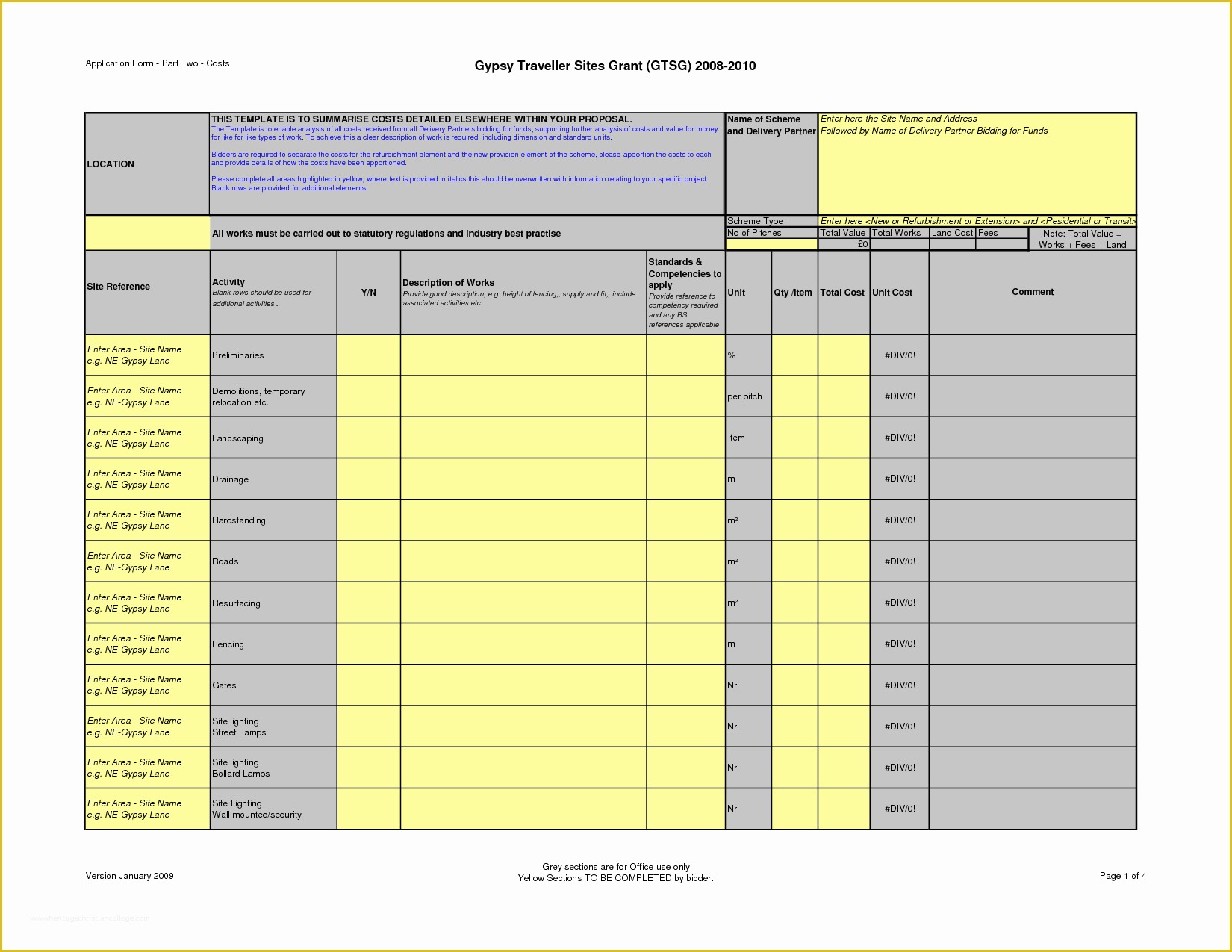 Construction Bid Template Free Excel Of 6 Best Of Invitation to Bid Template Excel