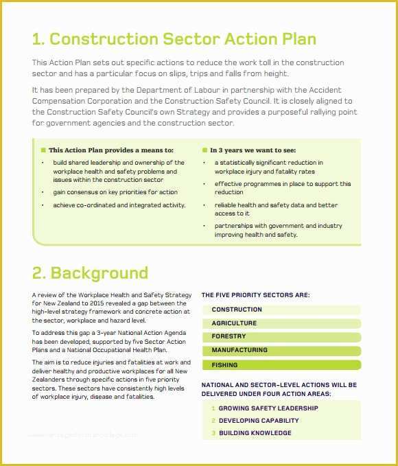 Construction Company Template Free Of 11 Sample Construction Business Plan Templates to