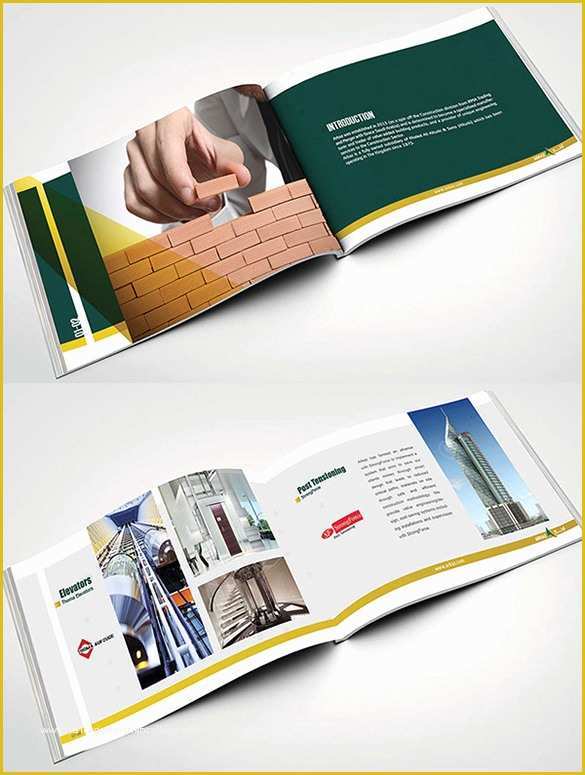 Construction Company Template Free Of 17 top Construction Pany Brochure Templates