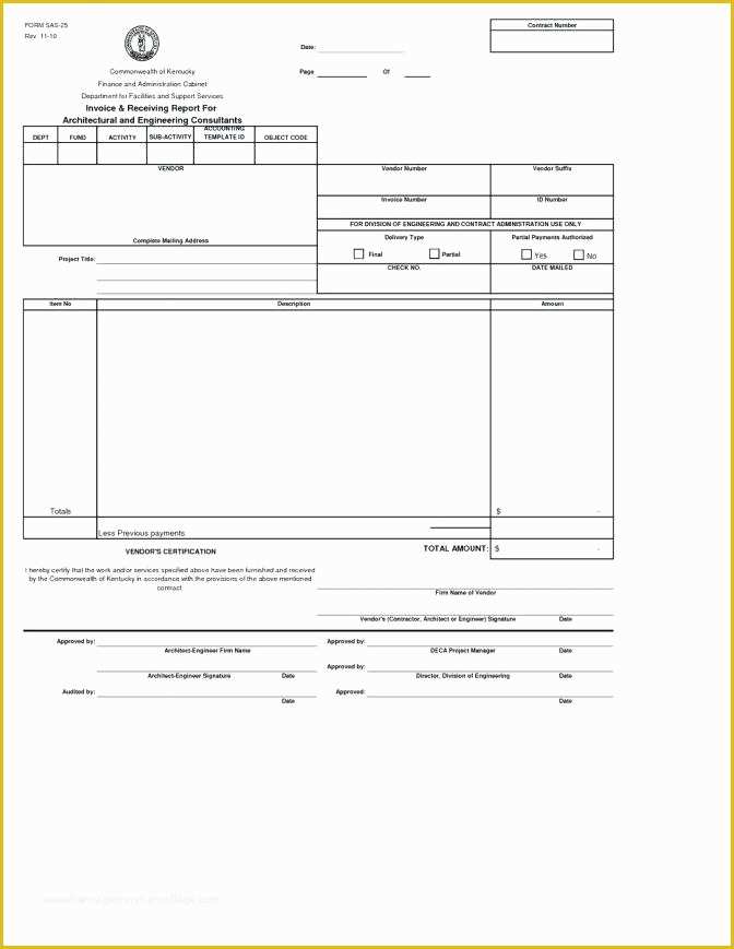 Construction Invoice Template Excel Free Of Daily Activity Report Template Warehouse Receiving