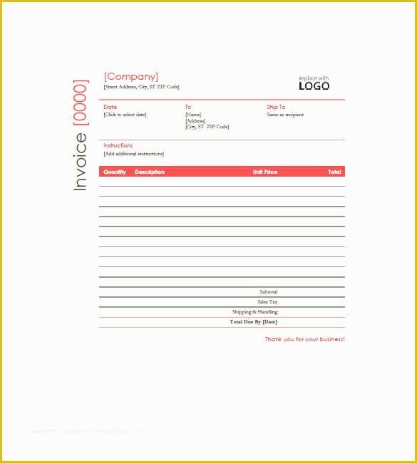 Construction Invoice Templates Free Download Of Construction Invoice Template 15 Free Word Excel Pdf