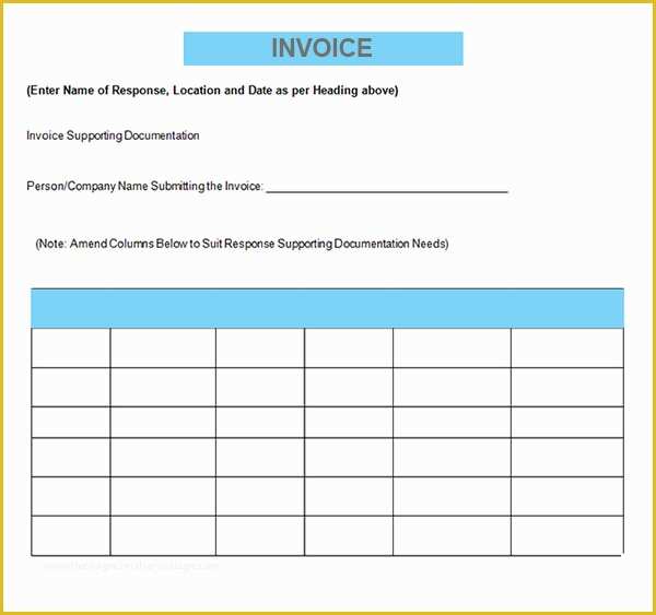 Construction Invoice Templates Free Download Of Sample Contractor Invoice Templates 14 Free Documents
