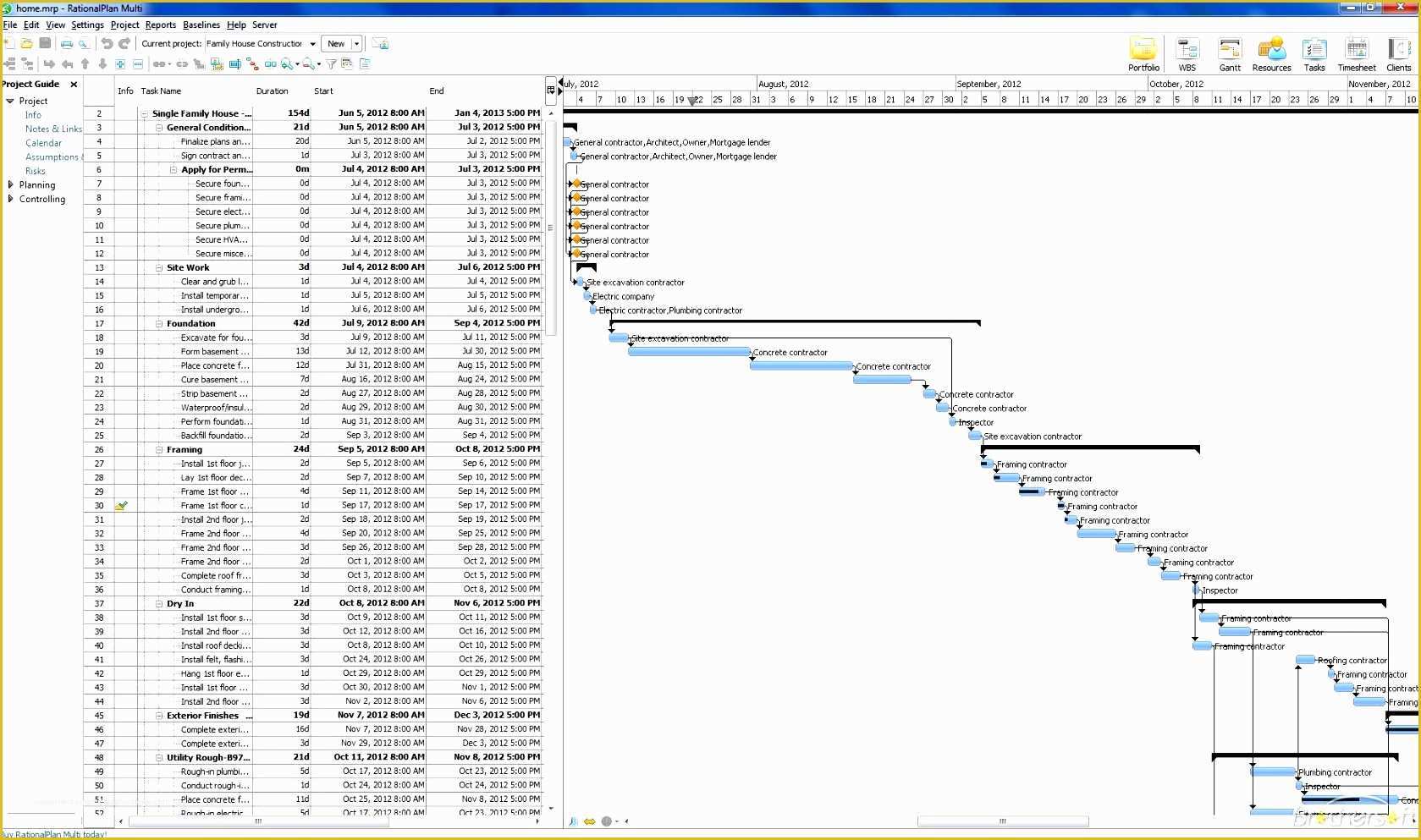 Construction Project Template Free Of 6 Construction Schedule Template Excel Free Download