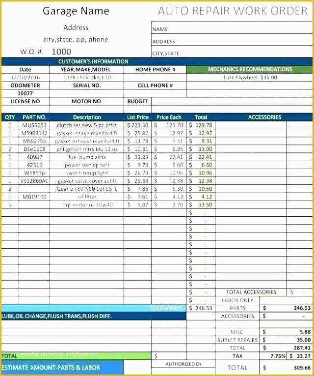 Construction Purchase order Template Free Of Construction Purchase order Template Free