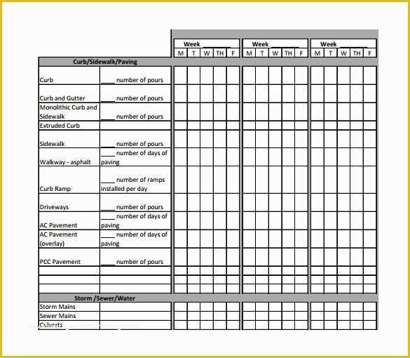 Construction Schedule Template Excel Free Download Of 5 Construction Schedule Templates Pdf Doc