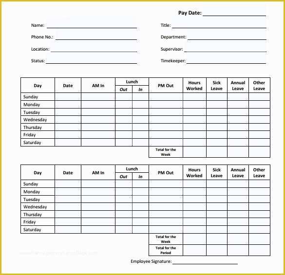 Construction Timesheet Template Free Of Daily Timesheet Template 10 Free Download for Pdf Excel