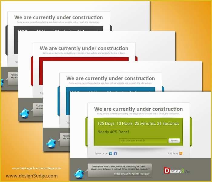 Construction Website Templates Free Of 35 Under Construction and Ing soon Website Templates