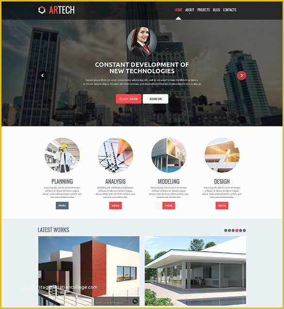 Construction Website Templates Free Of 41 Construction Website themes & Templates