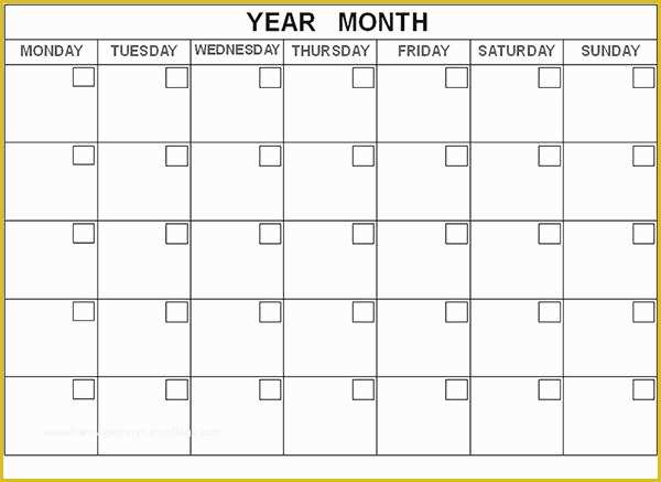 Content Calendar Template Free Of 35 Best 2015 Monthly Calendar Templates for Download