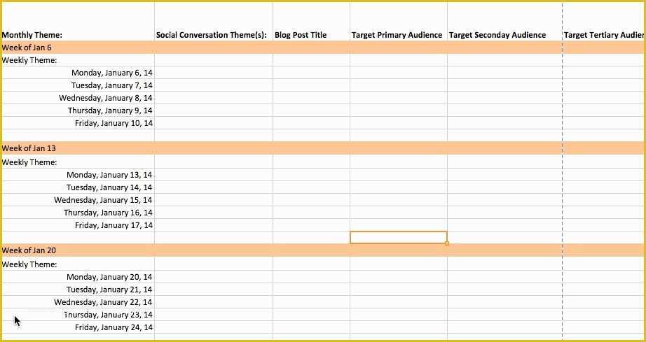 Content Calendar Template Free Of the Plete Guide to Choosing A Content Calendar