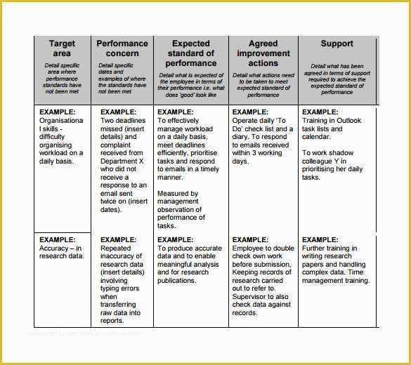 Continuous Improvement Template Free Of 13 Improvement Plan Templates