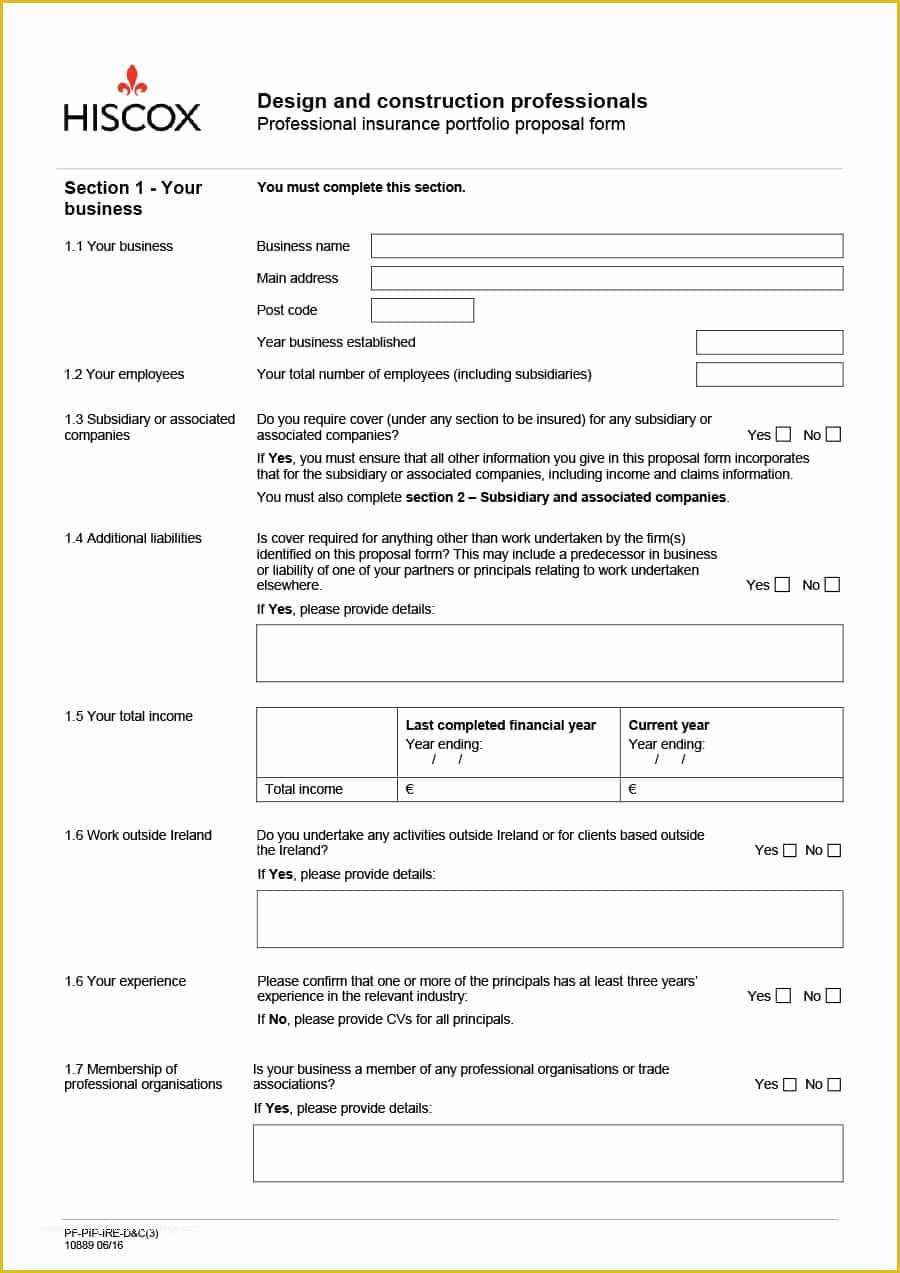 Contractor Bid Sheet Template Free Of 31 Construction Proposal Template & Construction Bid forms