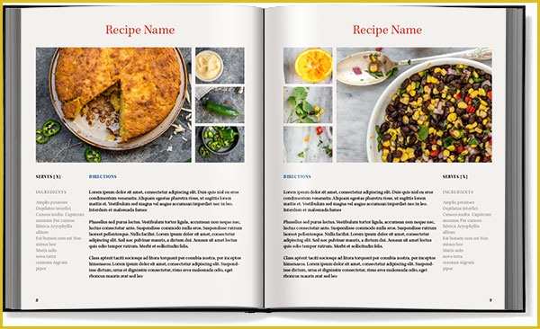 Cookbook Page Template Free Of 8 Best Of Indesign Cookbook Template Cookbook