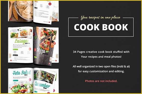 Cookbook Page Template Free Of Cook Book Recipes Vol 1 Magazine Templates Creative