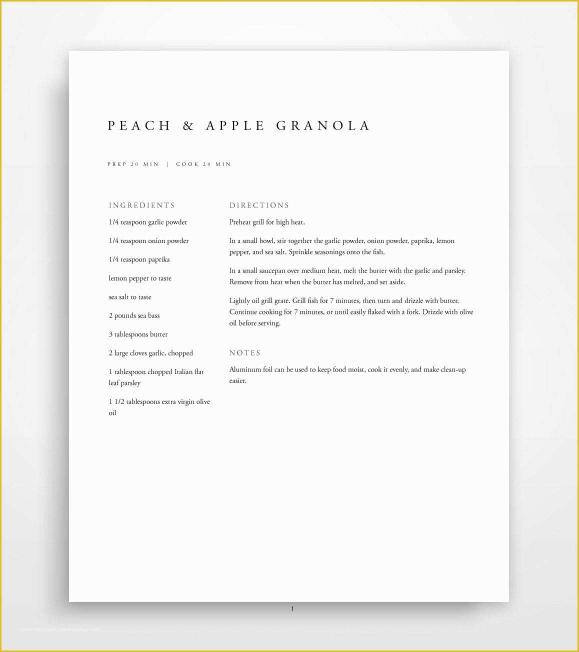 Cookbook Page Template Free Of Recipe Book Template Printable Recipe Binder Family Cookbook