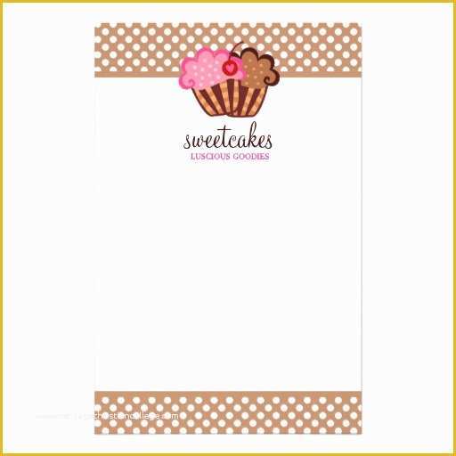 Cookie Flyer Template Free Of 311 Sweet Cakes Cupcake Brown Flyer