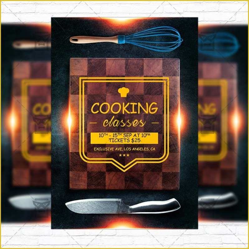 Cooking Flyers Templates Free Of 17 Cooking Flyer Designs Psd Vector Eps Download