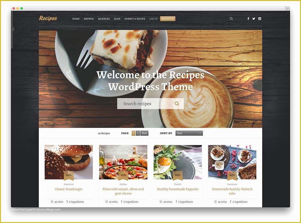 Cooking Website Templates Free Download Of 27 Restaurant Website Templates 2017 Wordpress HTML5