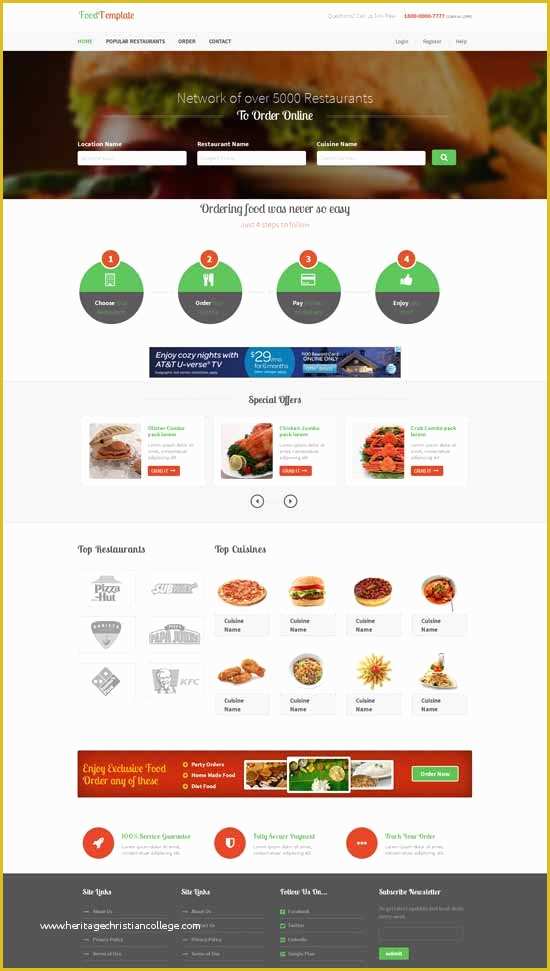 Cooking Website Templates Free Download Of 70 Best Restaurant Cafe Website Templates Free & Premium