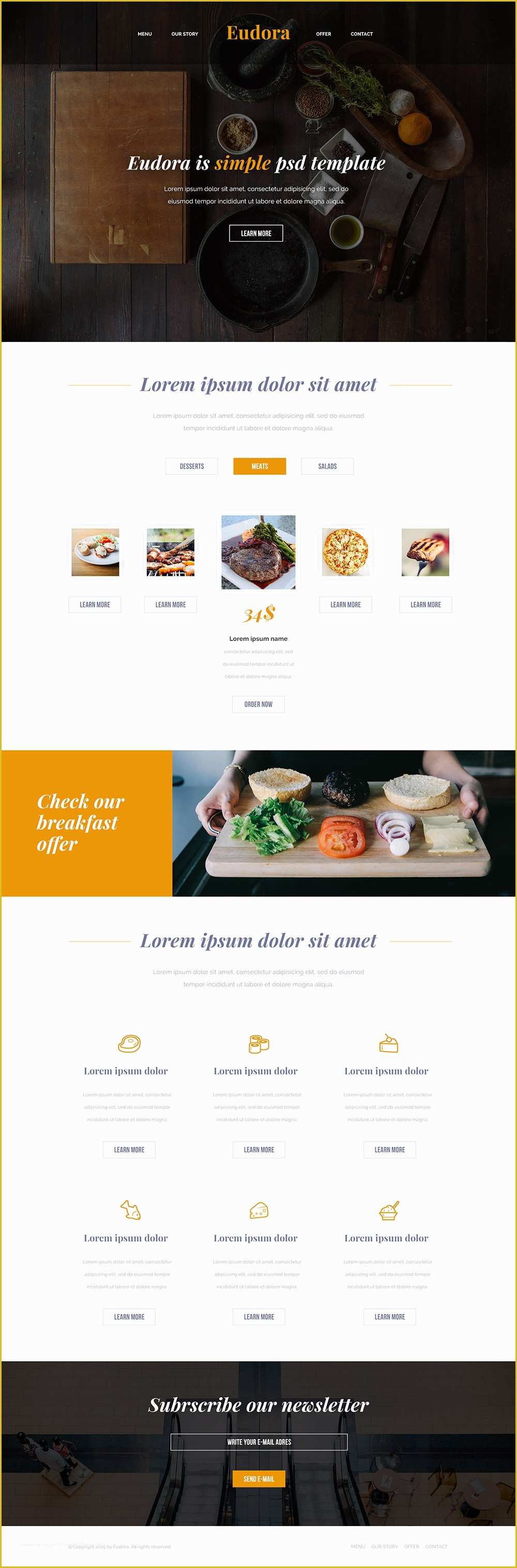 Cooking Website Templates Free Download Of Download Free Food Blog Psd Download Psd