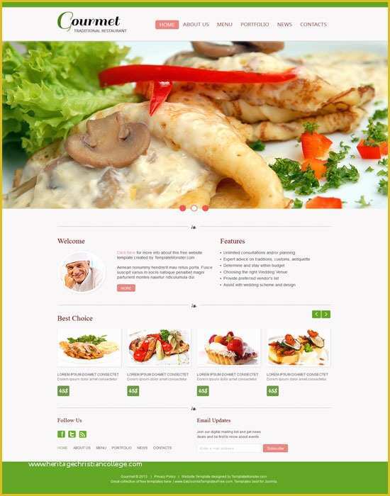 Cooking Website Templates Free Download Of Tổng Hợp 45 Thiết Kế Website Cafe Miễn Ph Và Cao Cấp Cho