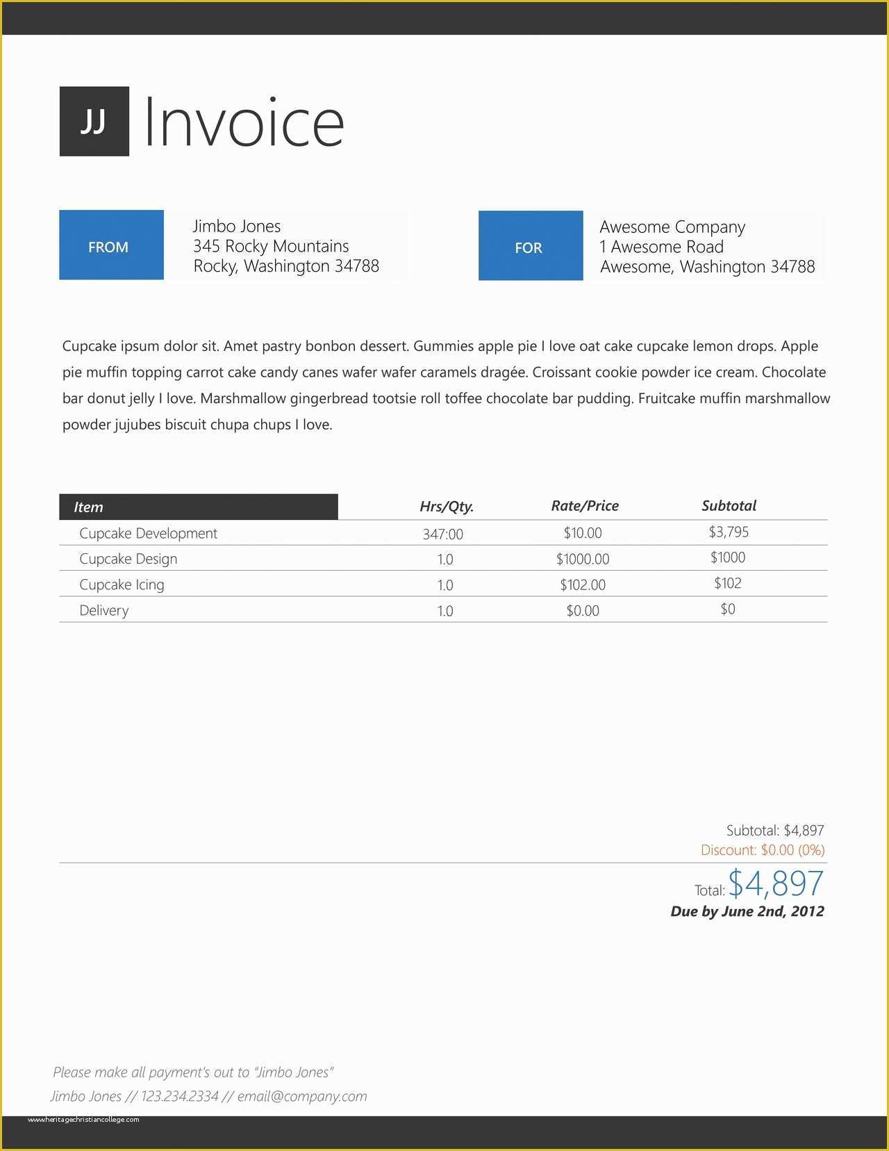 Cool Invoice Template Free Of Cool Invoice Designs Invoice Template Ideas