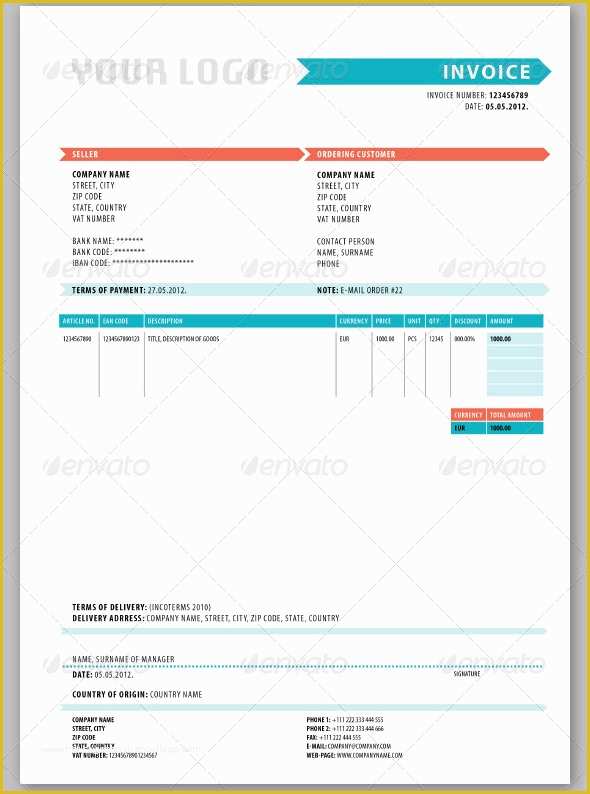 Cool Invoice Template Free Of Cool Invoice Template Free southbay Robot – Batayneh