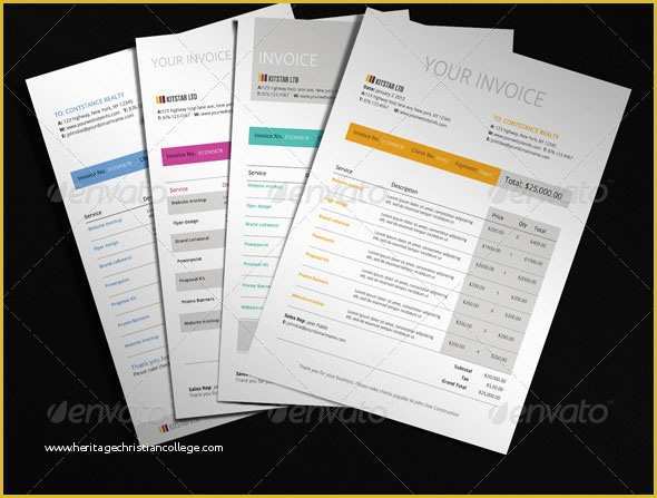 Cool Invoice Template Free Of Cool Invoice Template