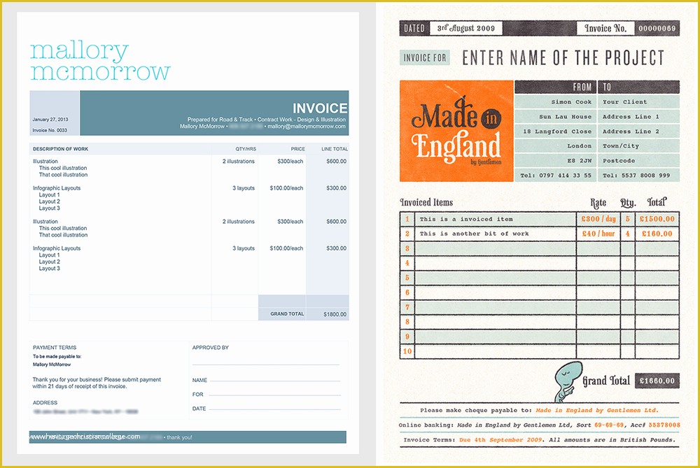 Cool Invoice Template Free Of Creative Invoice Template Invitation Template