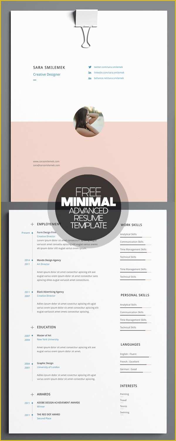 Cool Resume Templates Free Of 1000 Images About Infographic Visual Resumes On Pinterest