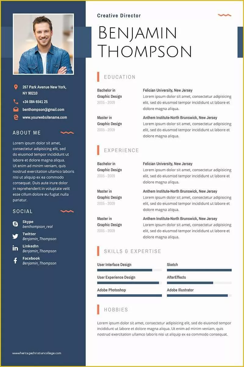 Cool Resume Templates Free Of 40 Best 2019 S Creative Resume Cv Templates