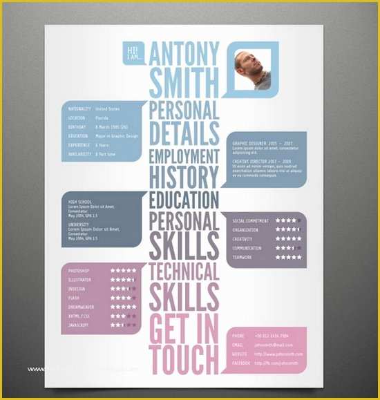 Cool Resume Templates Free Of Download 35 Free Creative Resume Cv Templates Xdesigns