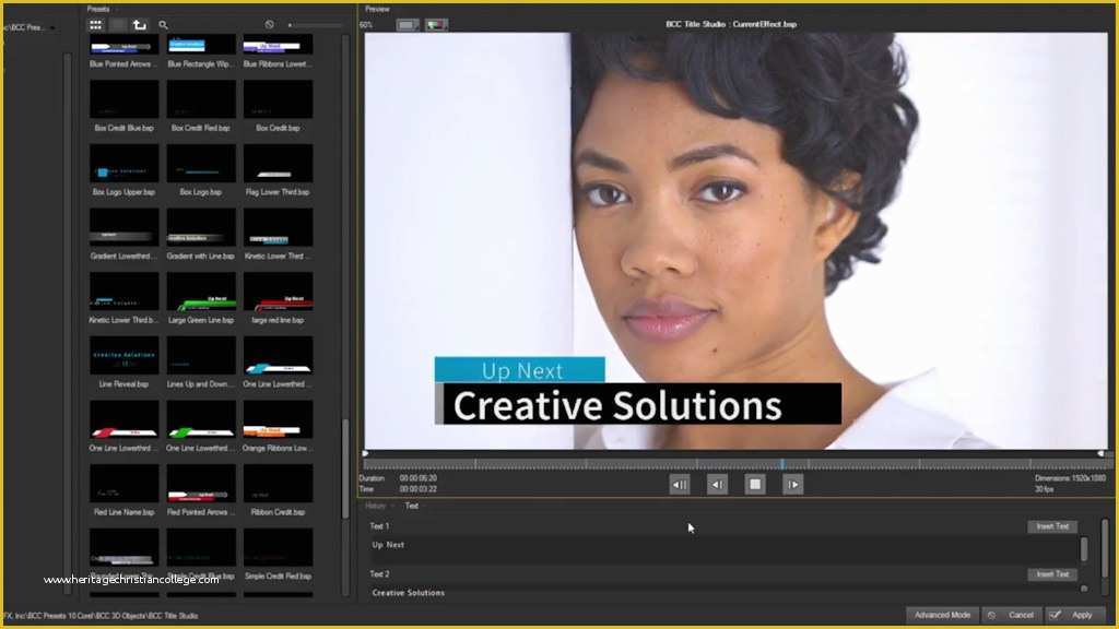 Corel Videostudio X10 Templates Free Download Of Overview Of Boris Title Studio Corel Discovery Center