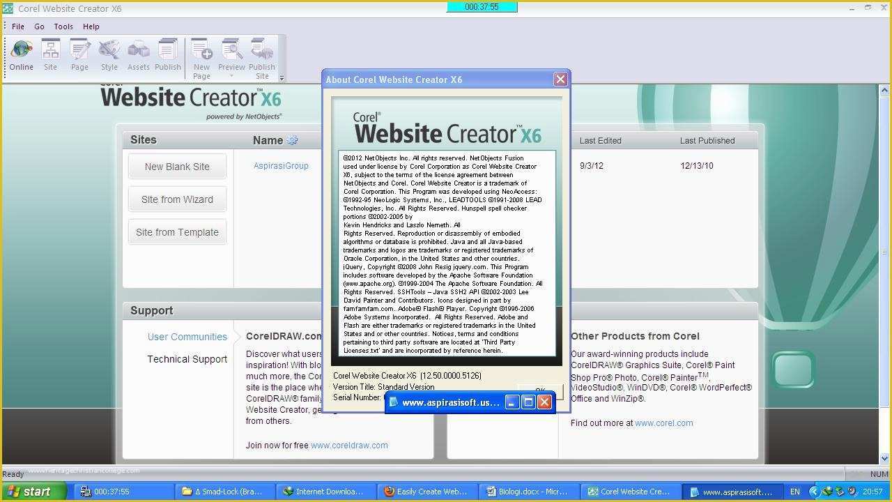 Corel Website Creator Templates Free Of Corel Website Creator X6 V12 50 0 5126 Keygen
