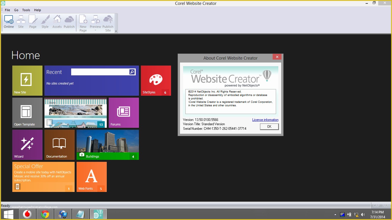Corel Website Creator Templates Free Of Corel Website Creator X7 Patch Full Free Idn software