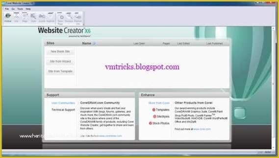 Corel Website Creator Templates Free Of Download Corel Website Creator X6 Full with Crack and Keys