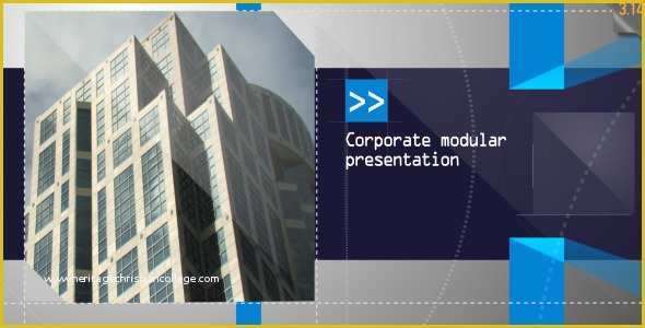 Corporate after Effects Template Free Of Corporate Modular Presentation by Steve314