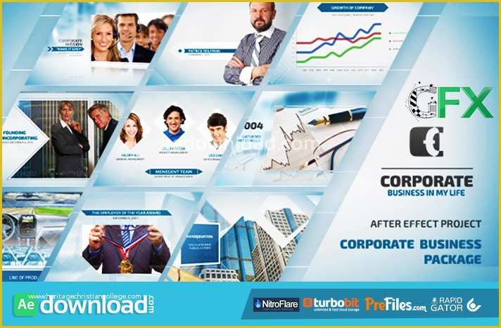 Corporate after Effects Template Free Of Videohive Corporate Business Package Free Download Free