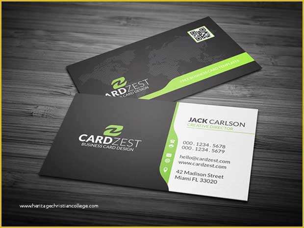 Corporate Business Card Templates Free Download Of 56 Free Business Card Templates Psd Download