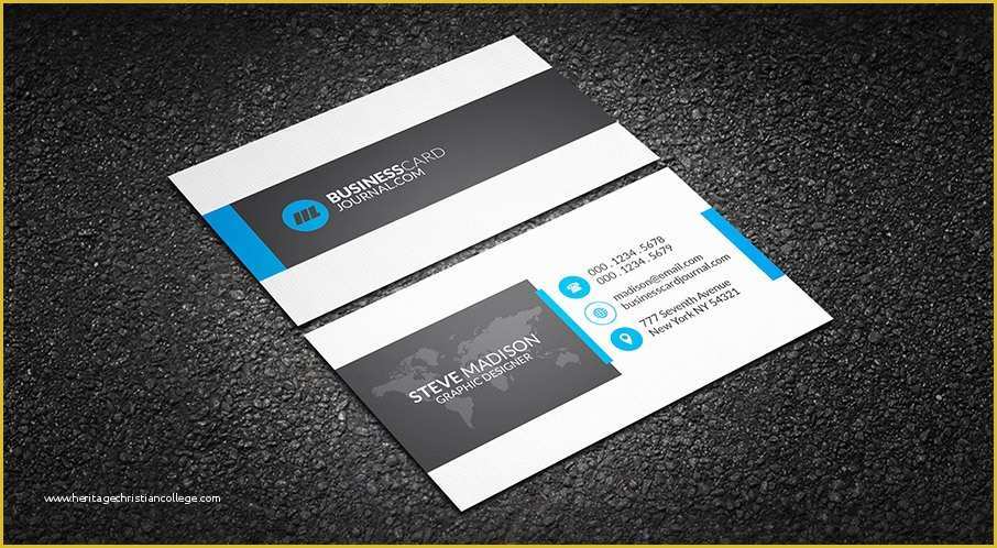 Corporate Business Card Templates Free Download Of 63 Free Best Business Card Templates Psd Download In 2018